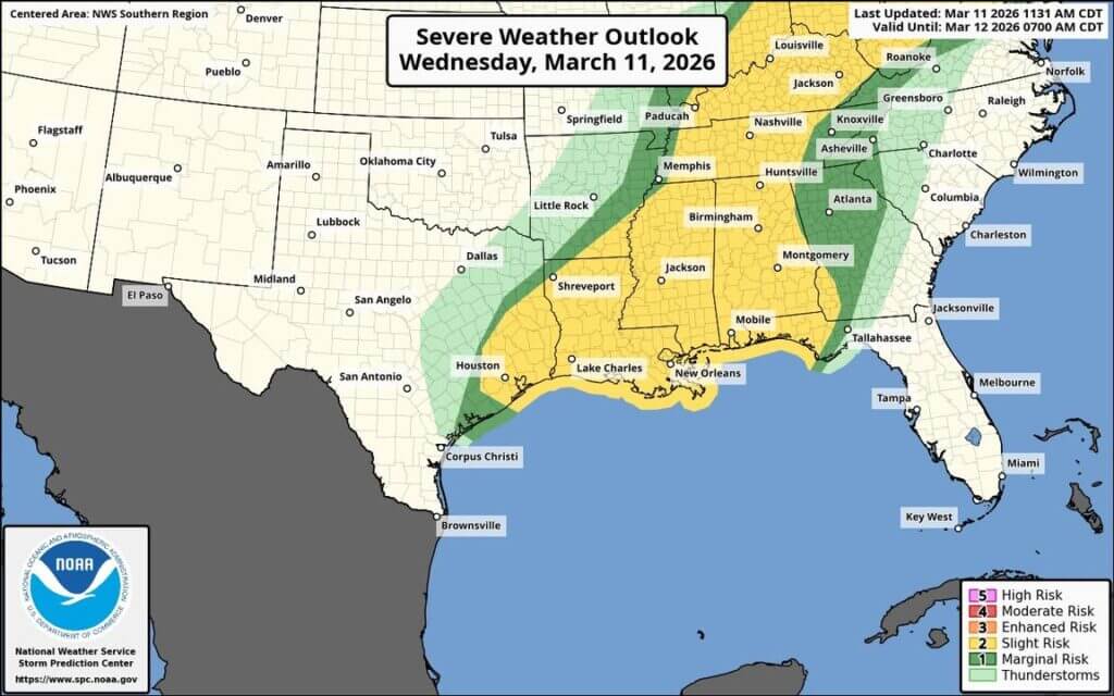 Rankin County Sheriff's Office posts weather update