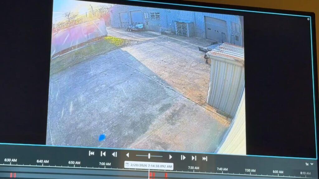 Coahoma authorities seek help identifying trailer theft suspect