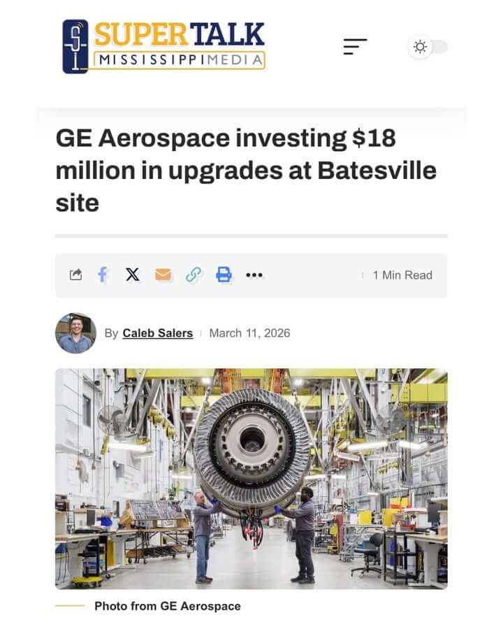Economic development continues strong in Mississippi