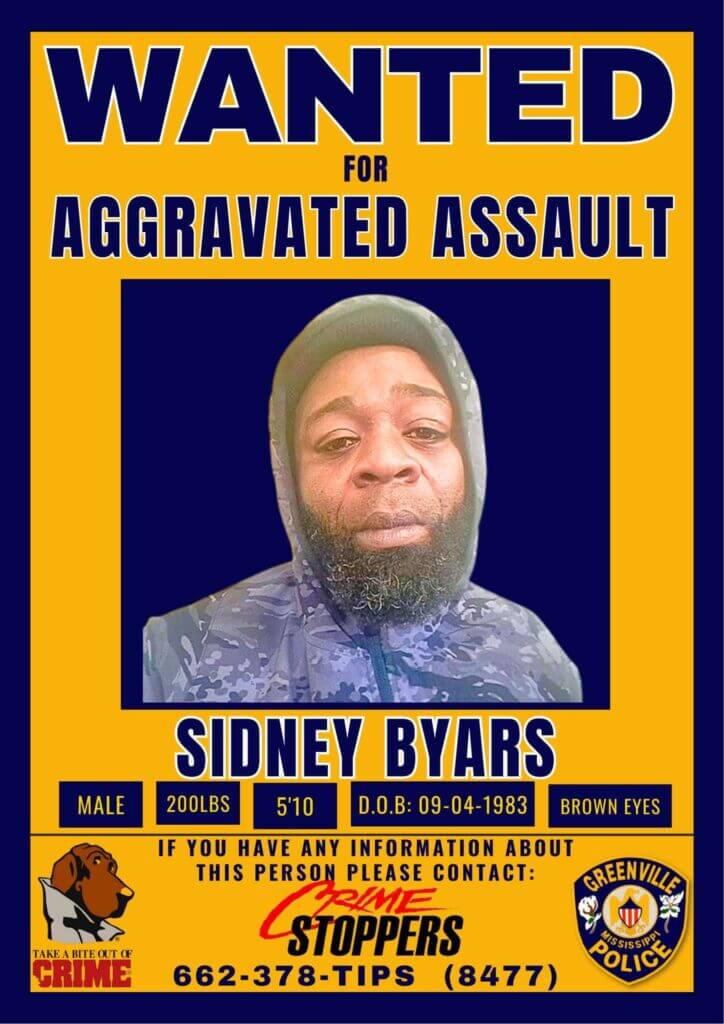 Greenville police seek man wanted on aggravated assault charge