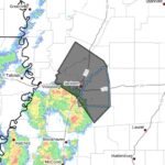 Strong thunderstorms move through central Mississippi counties Strong thunderstorms move through central Mississippi counties