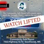 Tornado watch ends; community safe room closes Tornado watch ends; community safe room closes