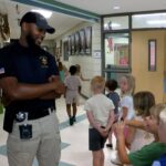 Deputy Gabriel Peace connects with Pisgah students as school resource officer Deputy Gabriel Peace connects with Pisgah students as school resource officer
