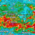 Severe thunderstorm moves east near Star, Florence Severe thunderstorm moves east near Star, Florence