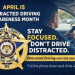 Lowndes County Sheriff's Office urges drivers to avoid distracted driving in April Lowndes County Sheriff's Office urges drivers to avoid distracted driving in April