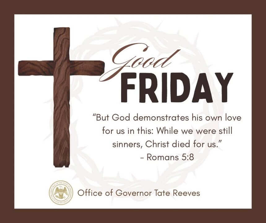 Facebook post wishes Mississippians blessed Good Friday