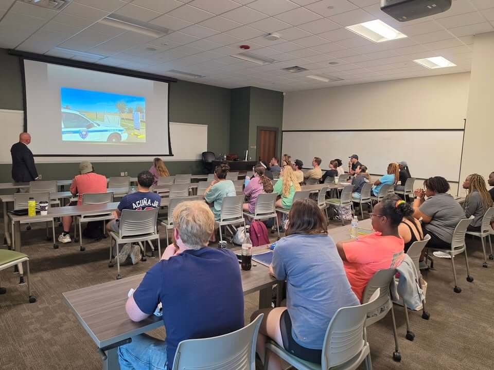 Starkville police chief speaks to Mississippi State criminology seniors