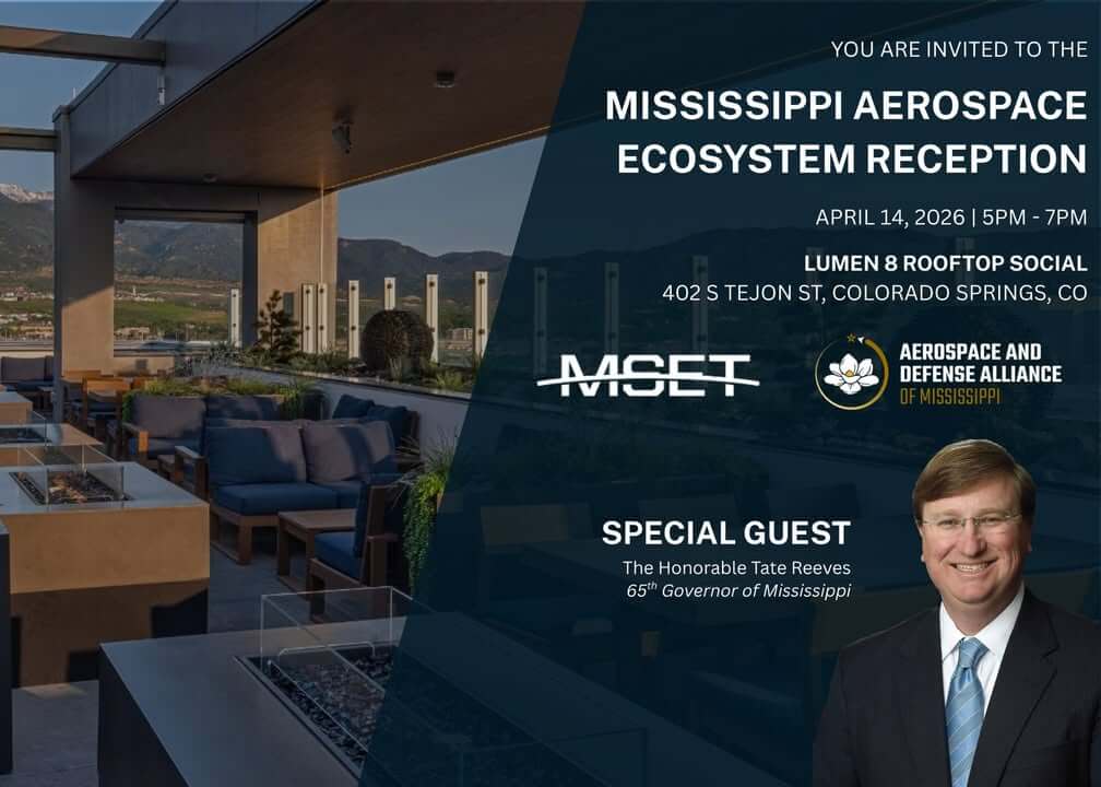 Mississippi Hosts Reception at Space Symposium
