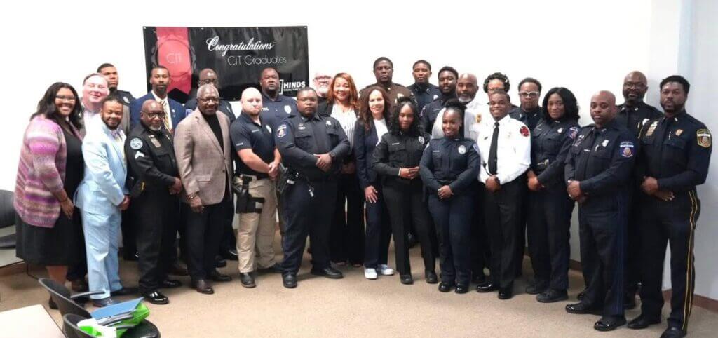 Hinds County sheriff recognizes captain after completing crisis intervention training