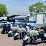 Southaven police display motorcycles at Landers Center for memorial motor rodeo Southaven police display motorcycles at Landers Center for memorial motor rodeo