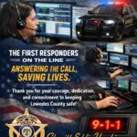 Lowndes County sheriff honors 911 dispatchers during Telecommunications Appreciation Week Lowndes County sheriff honors 911 dispatchers during Telecommunications Appreciation Week