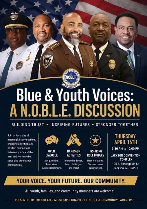 NOBLE chapter holds Blue & Youth Voices forum in Jackson