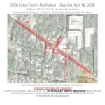 Cotton District Arts Festival prompts early road closures, vehicle towing Cotton District Arts Festival prompts early road closures, vehicle towing