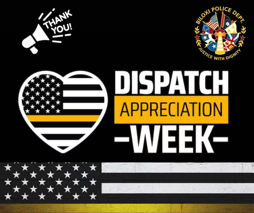 Biloxi Police Department celebrates Dispatcher Appreciation Week