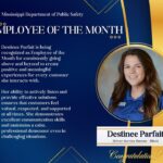 Mississippi Department of Public Safety names employees of month Mississippi Department of Public Safety names employees of month