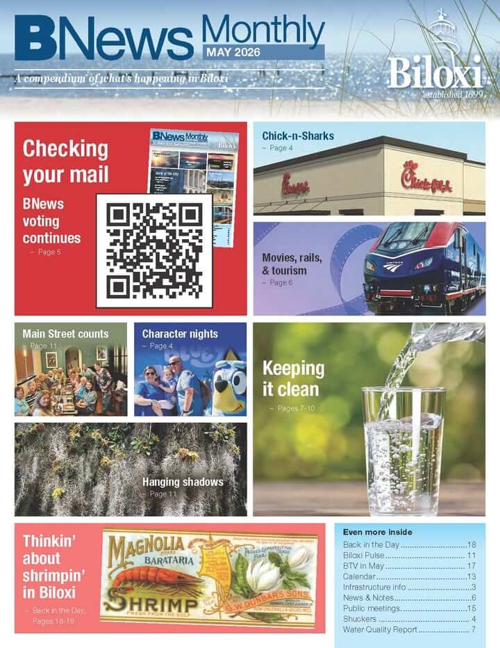 Biloxi posts photos on Facebook