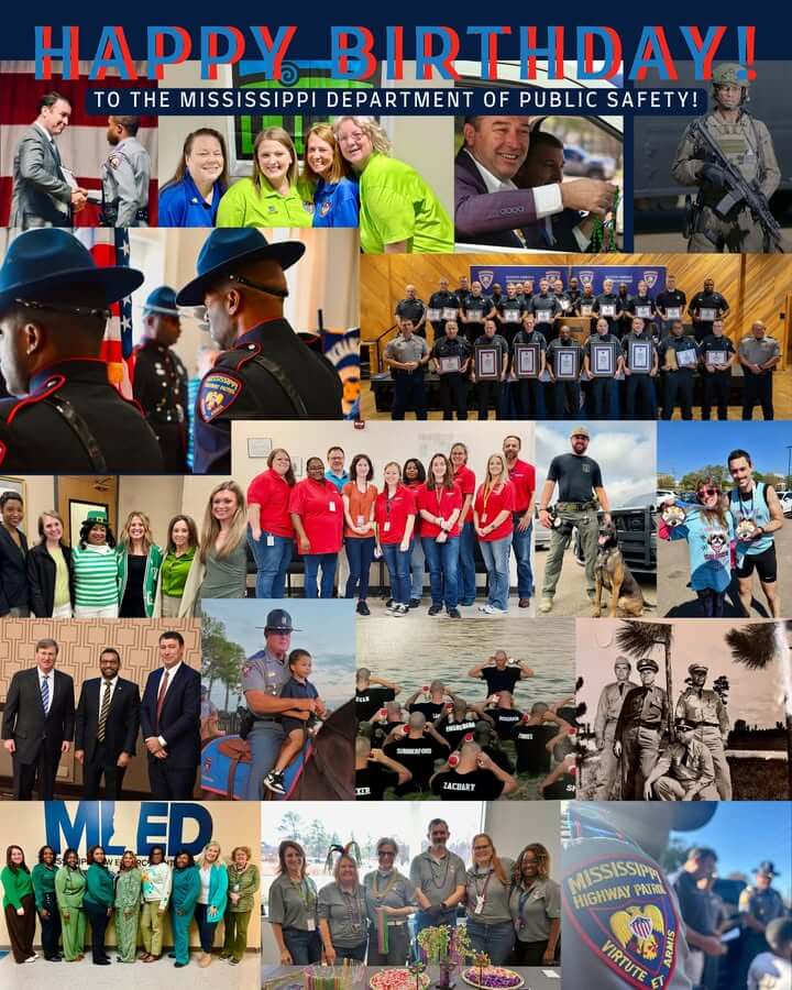 Mississippi Highway Patrol, Department of Public Safety celebrate 88th birthday