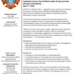 Lafayette County, Oxford impose 30-day burn ban Lafayette County, Oxford impose 30-day burn ban