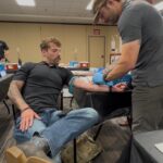 Oxford police undergo phlebotomy training Oxford police undergo phlebotomy training