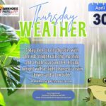 Cloudy, cool conditions continue; light rain possible Cloudy, cool conditions continue; light rain possible