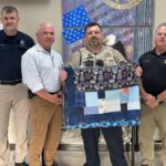 Rankin County Sheriff's Office thanks Quilts for Cops for quilt for injured deputy Rankin County Sheriff's Office thanks Quilts for Cops for quilt for injured deputy