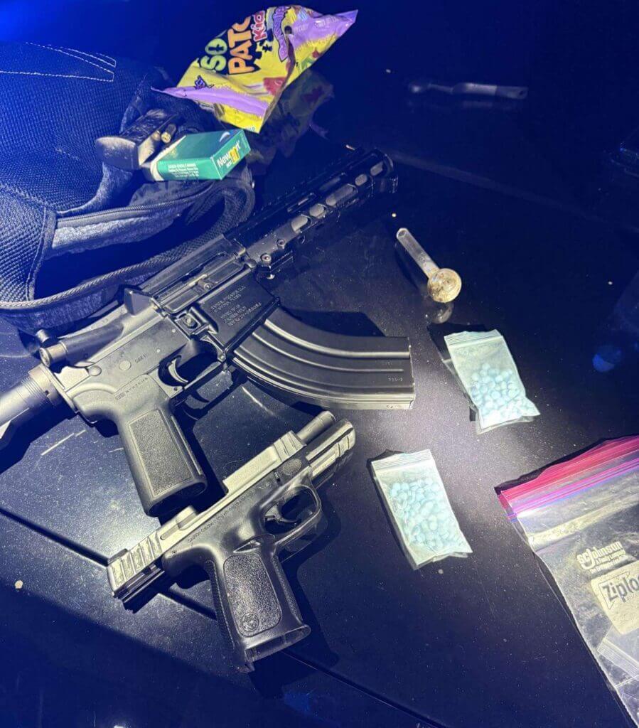 Traffic stop in Jones County yields three fentanyl trafficking arrests