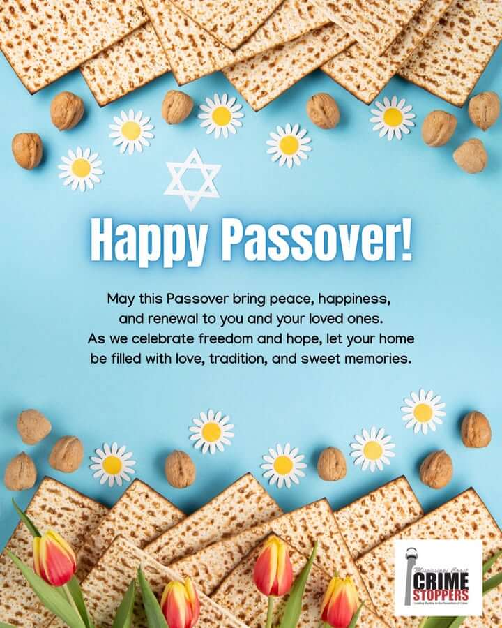 Mississippi Coast Crime Stoppers board extends Passover greeting
