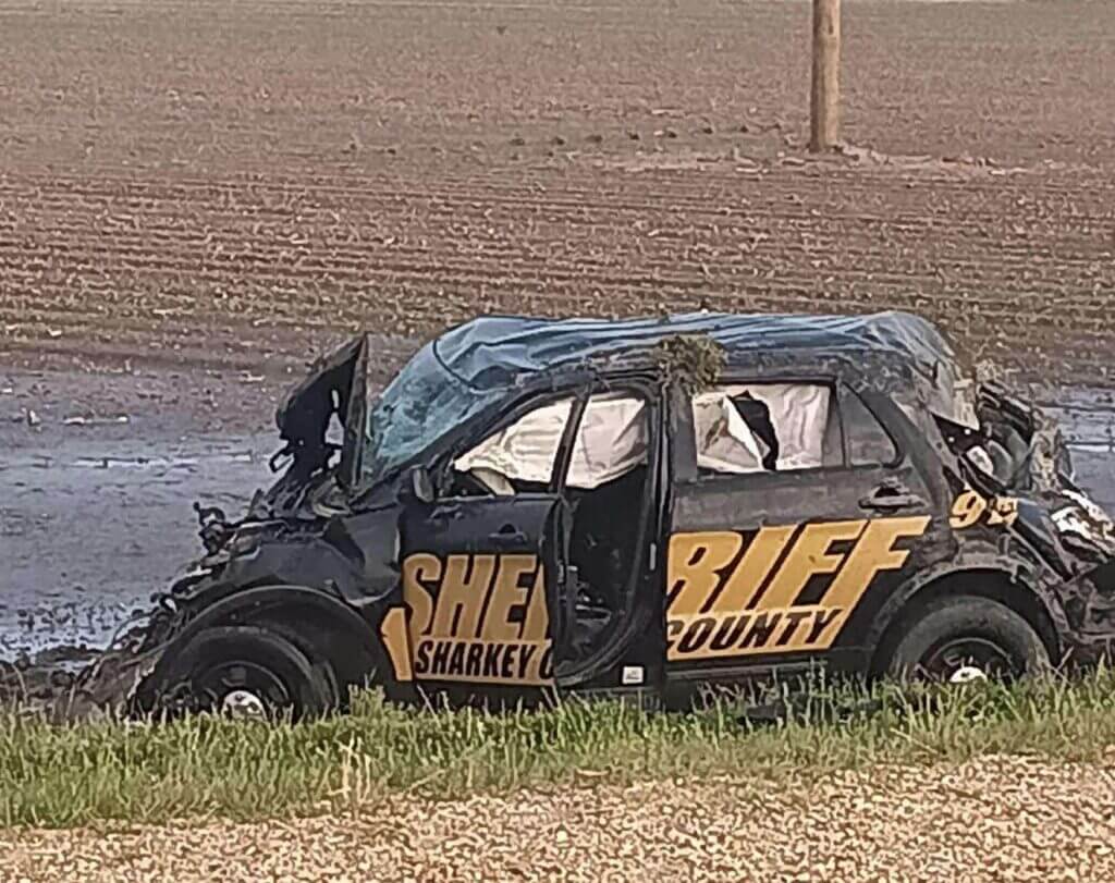 Sharkey County deputies collide during pursuit; suspect arrested