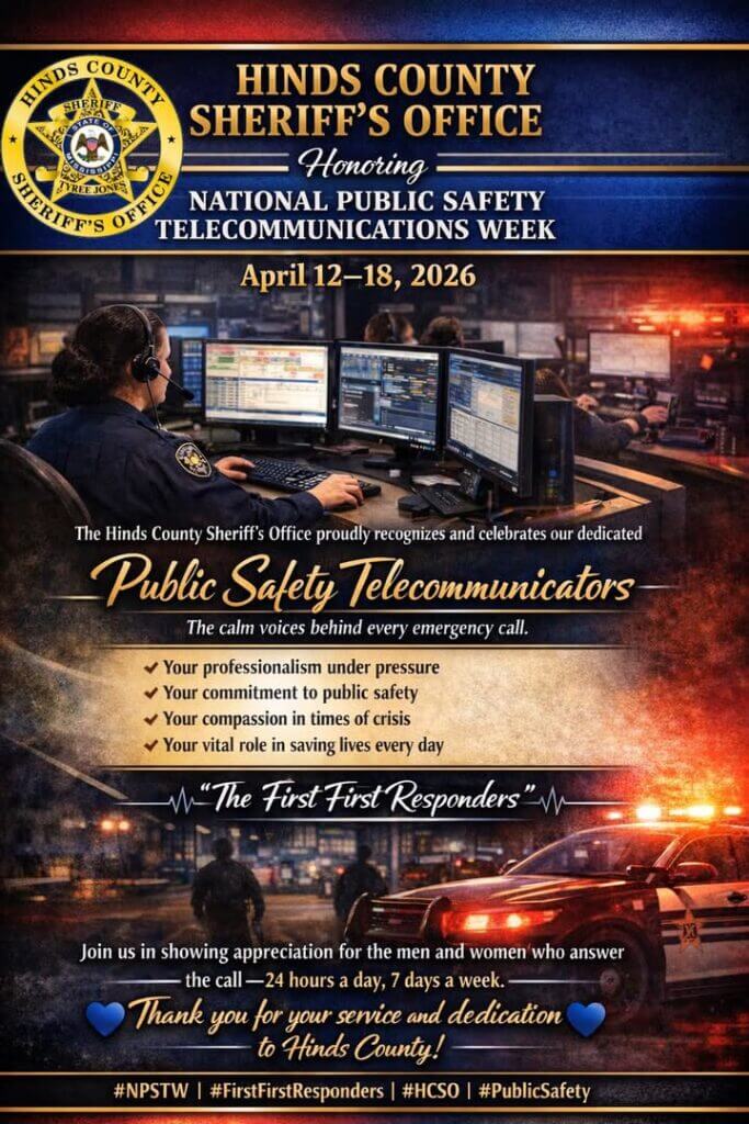 Hinds County sheriff honors public safety dispatchers