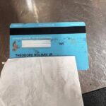 Police hold found card for Theodore Holman Jr. Police hold found card for Theodore Holman Jr.