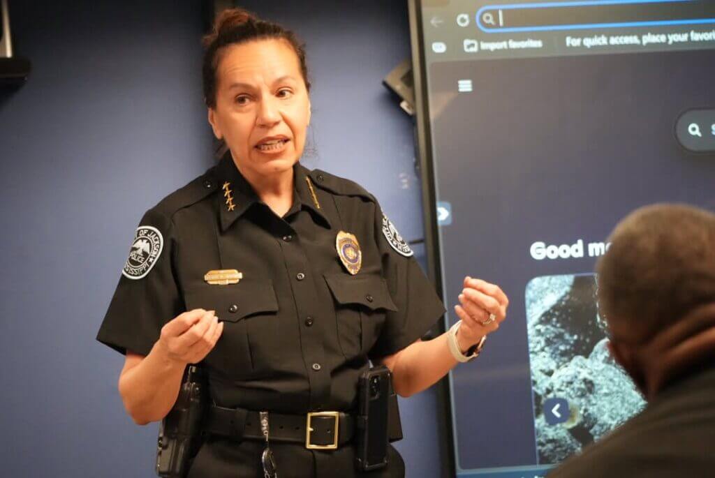 Jackson Police Department posts photos from lively Monday staff meeting