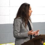 Chief Rashall Brackney attends Precinct 1 COPS meeting Chief Rashall Brackney attends Precinct 1 COPS meeting