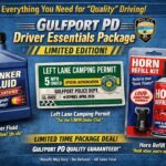 Gulfport police post satirical Driver Essentials Package on Facebook Gulfport police post satirical Driver Essentials Package on Facebook
