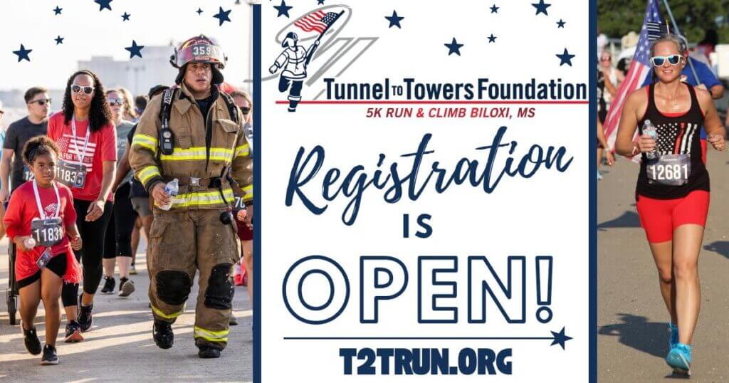 Registration opens for Tunnel to Towers 5K Run Climb in Biloxi