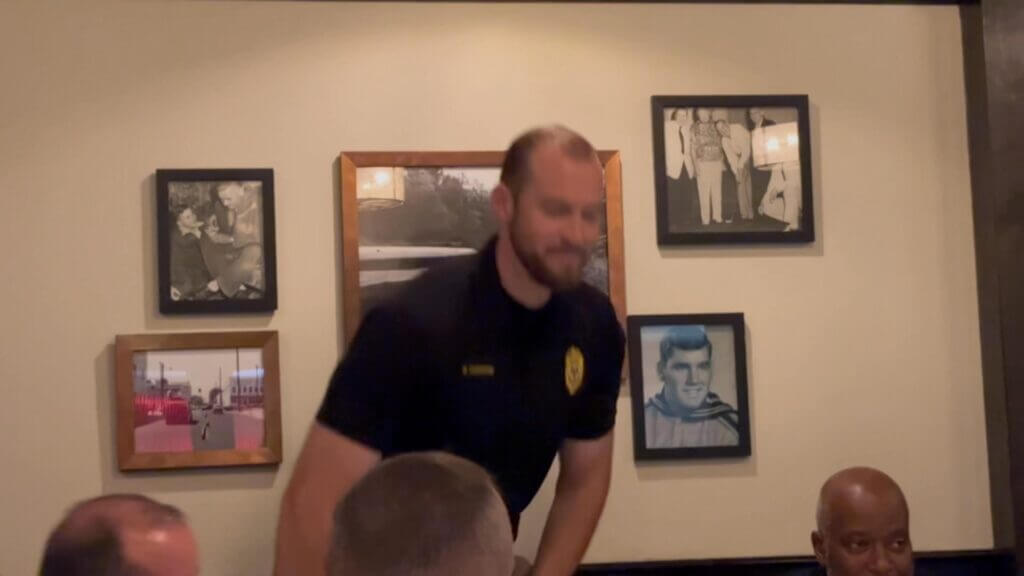 Law enforcement leaders gather at Chiefs/Sheriffs luncheon