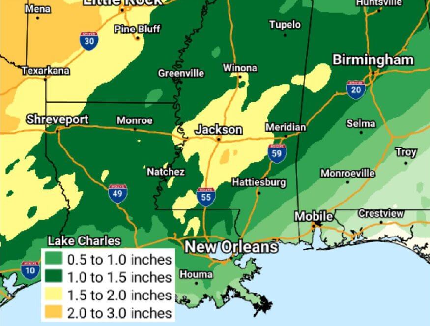 Rankin County Sheriff's Office posts weather alert on Facebook