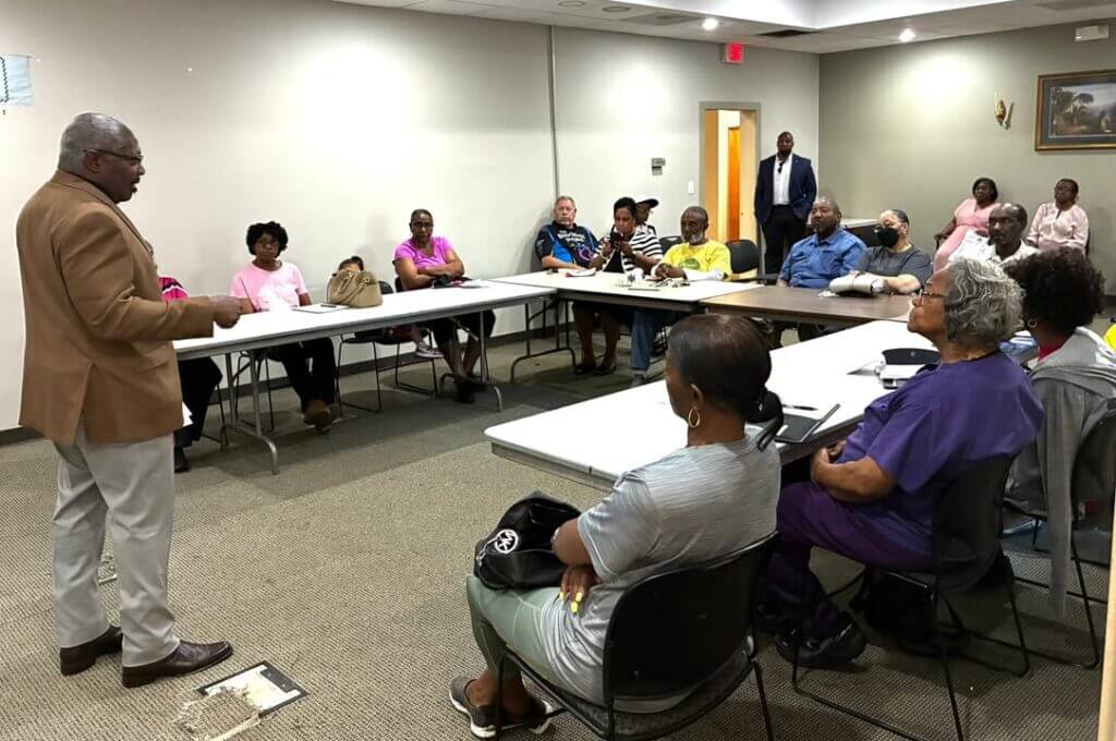 Jackson police post photos from Queen Magnolia Terrace neighborhood