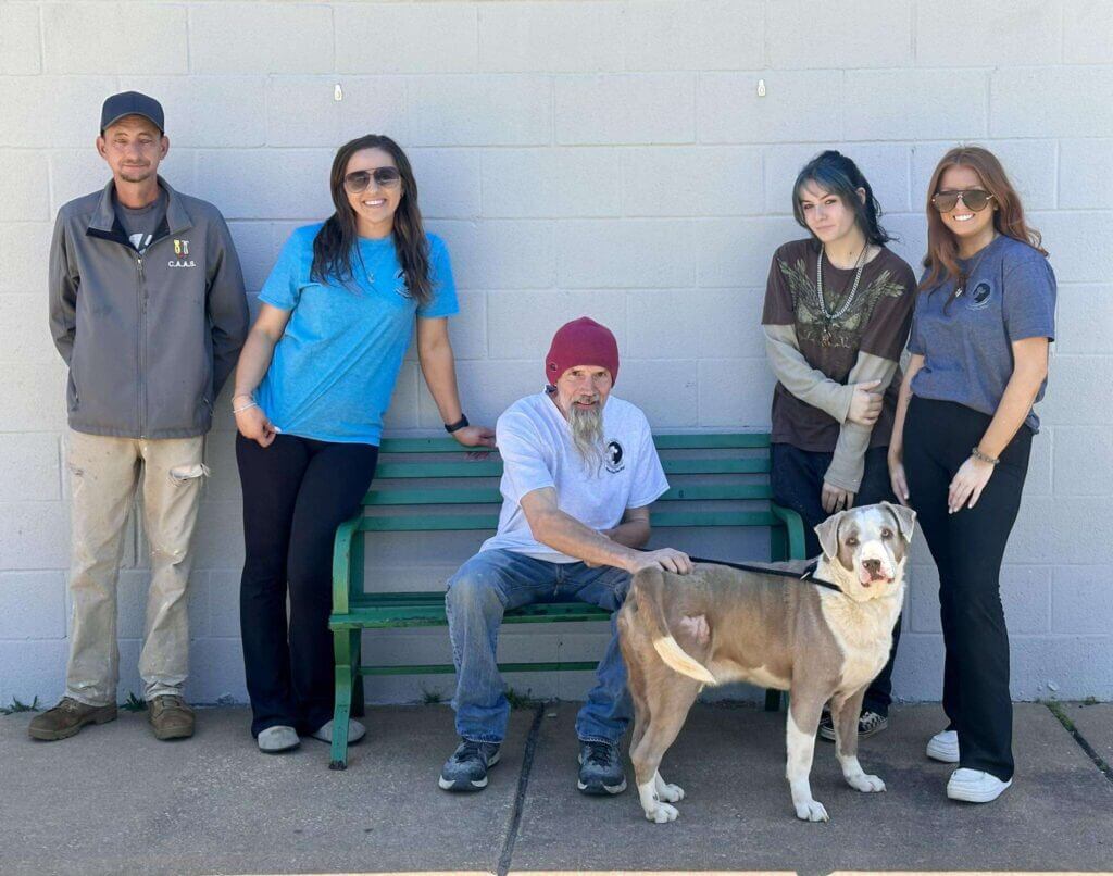 Volunteer adopts dog Asher after 653 days at Corinth-Alcorn shelter