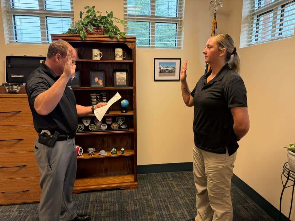 Ocean Springs swears in new police officer