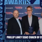 Laney receives SSAC Coach of Character Award Laney receives SSAC Coach of Character Award