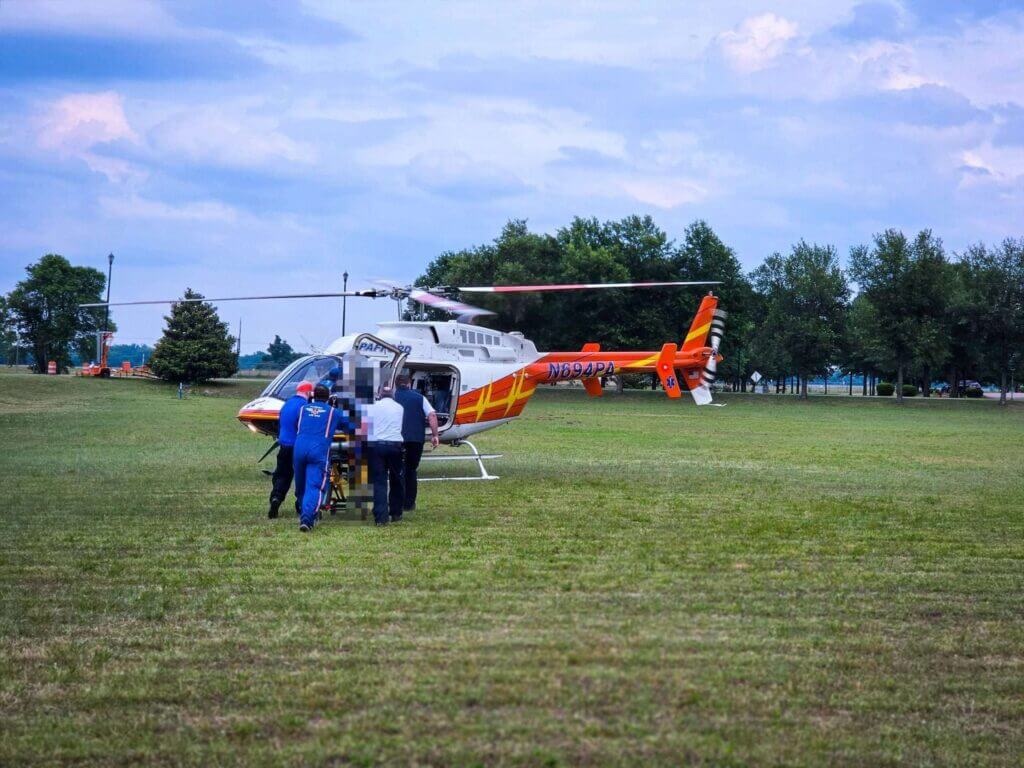 Motorcyclist airlifted after Coahoma County crash