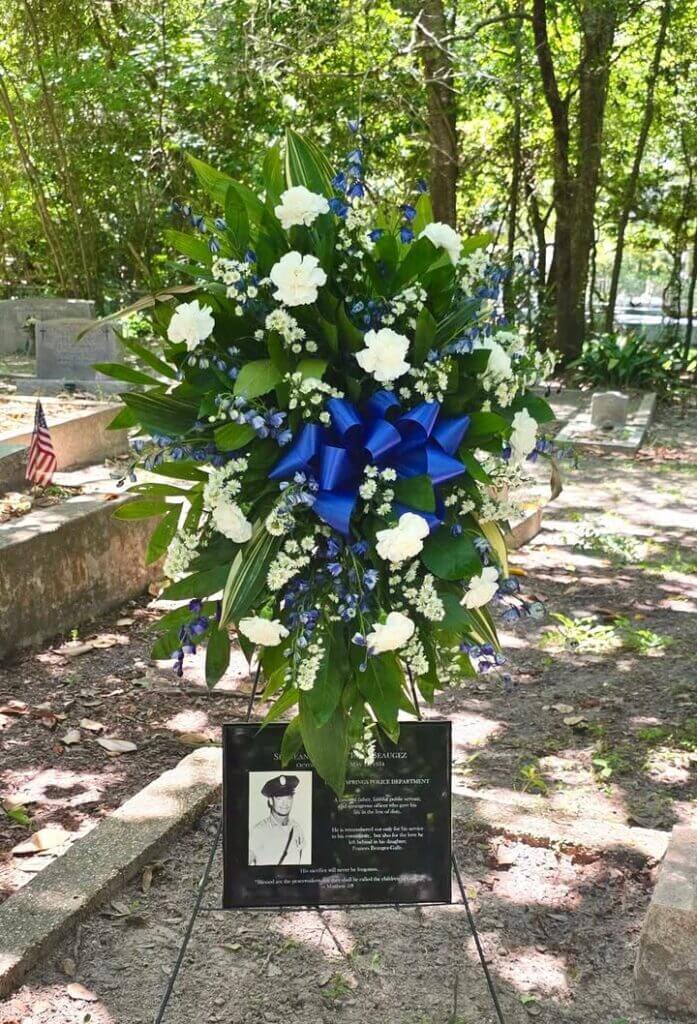 Ocean Springs police hold wreath ceremony for fallen officers