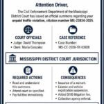 Social media post warns of scam texts, emails claiming court notices Social media post warns of scam texts, emails claiming court notices