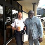 Community leader serves as grand marshal, speaks to League, visits Soule Coffee Community leader serves as grand marshal, speaks to League, visits Soule Coffee