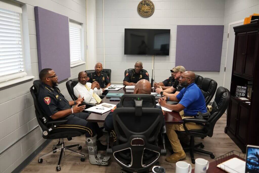 Vicksburg police command staff finish week with leadership meeting