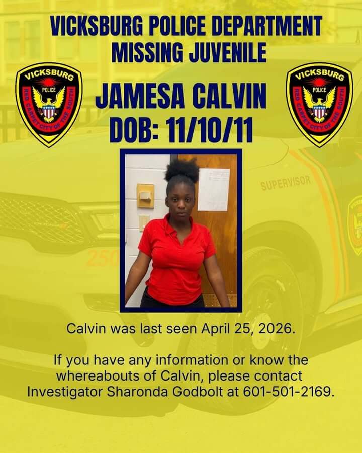 Vicksburg Police post on Facebook