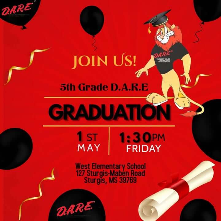 Starkville police celebrate D.A.R.E. graduates at West Elementary