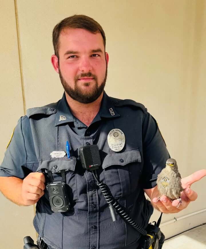Gulfport Police name bird Flappy Gilmore certified officer