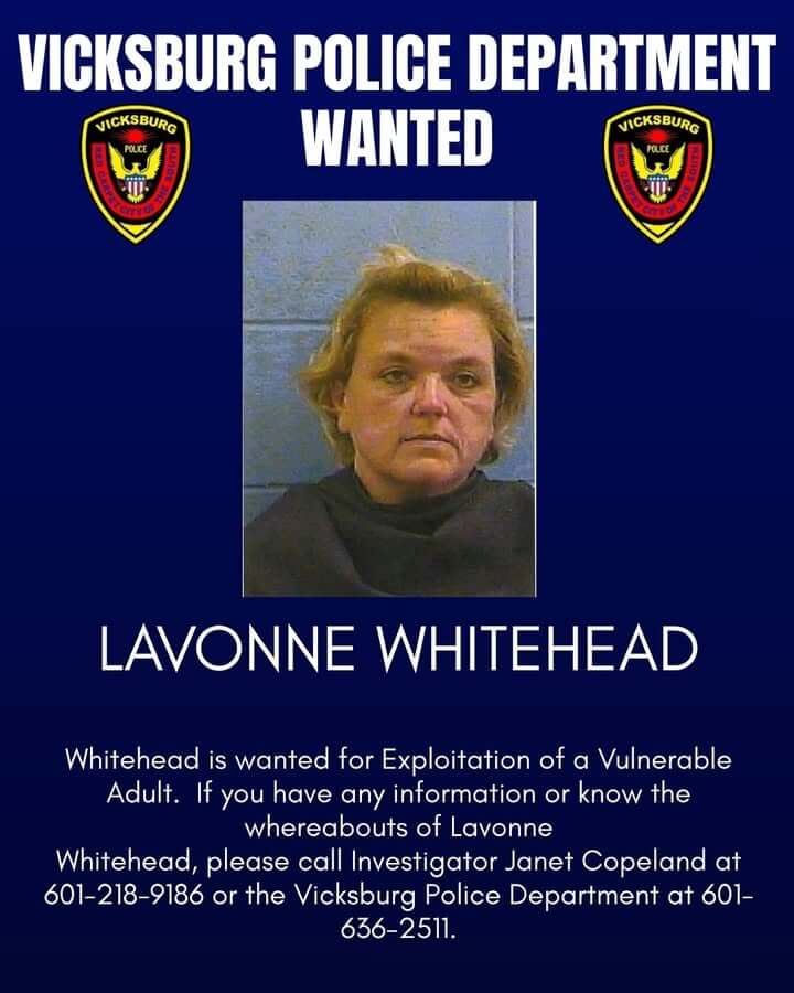 Vicksburg Police Department posts on Facebook