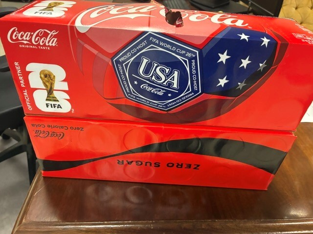Clark Beverage Group supplies drinks to staff during National Police Week